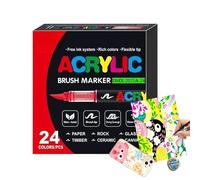 Artistic Illustrators - Pigment Daubers for Sketching | Liquid Ink with Flexible Nib, Handcrafted Colouring Instrument, Creative Crafting Equipment for Journaling, Scrapbooking, Designing and DIY