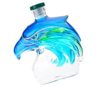 Artistic Seahawk - Distributore di bevande multifunzione in vetro, per casa, pub, cocktail, feste, appassionati di sport, da collezione, regalo per fan Seahawks