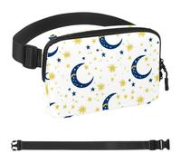 Artistic Stars-1436 Marsupio da uomo e donna, marsupio con tracolla regolabile, borsa a tracolla alla moda ovunque, per viaggi all'aperto, corsa, escursionismo, multicolore, 4 x 23 x 15 cm,