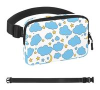 Artistic Stars-1466 Marsupio da uomo e donna, marsupio con tracolla regolabile, borsa a tracolla alla moda ovunque, per viaggi all'aperto, corsa, escursionismo, multicolore, 4 x 23 x 15 cm,