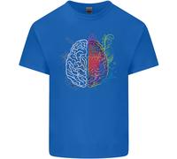 Artistic Technical Brain Artist Engineer Uomo Cotone T-Shirt Tee Top