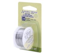 Artistic Wire Beadalon 24 Gauge, Acciaio Inox, 9,1 m