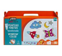 Arti'stick - Cofanetto per pittura per finestra, riposizionabile, 10 x 75 ml