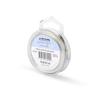 Artistico Beadalon Filo - Craft Wire (Calibro 18, 9 m, Rame stagnato), Argento