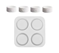 Artistico Cilindro Stampo In Silicone Set Per Candela Di Fiore E Calore Decorativo Artigianale Muffa Resistente Con Perfetto Di Candele In Silicone Per Qualità Alimentare