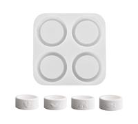 Artistico Cilindro Stampo In Silicone Set Per Candela Di Fiore E Calore Decorativo Artigianale Muffa Resistente Con Perfetto Di Candele In Silicone Per Qualità Alimentare