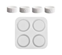 Artistico Cilindro Stampo In Silicone Set Per Candela Di Fiore E Calore Decorativo Artigianale Muffa Resistente Con Perfetto Di Candele In Silicone Per Qualità Alimentare