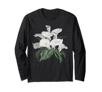 Artistico Crema Bianco Calla Gigli Bouquet Isolato Maglia a Manica