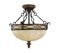 Artistico Deckenleuchte Anabell 1 Crema Premium Campagna Design Lampada Sala