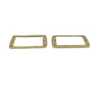 Artistico Incisione Metallo Chitarra Elettrica Pickup Doppio Girare Struttura Miscela Permanente Telaio Accordo Globale Humbucker Pickup Inciso