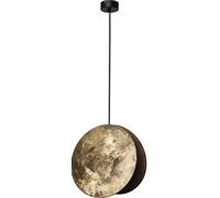 Artistico Lampada a Sospensione Apdaila Oro Metallo Tondo Ø25cm Soggiorno Pranzo