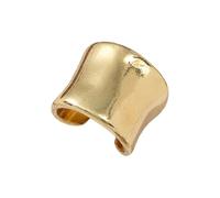 Artistico Minimalista Ear Cuff Archi Forma Rame Texture Non Piercing Accessorio Alla Moda per Indossare Confortevole ed Elegante Orecchio Cartilagine Gioielli, A, come descritto, come descritto