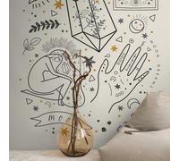 Artistico Parati Con Creativo Illustrazioni E Grande Superficie Musterw