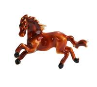 Artistico Zodiaci Cinesi Cavallo Spilla Vintage Lega Moda Pin per Cappello o Risvolto Animale A Forma di Abbigliamento Accessori Spilletta, Misura unica, come descritto