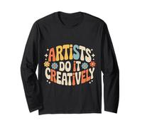 Artists Do It Creatively creatività Artistica - Maglia a Manica