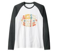 Artists Do It Creatively creatività Artistica - Maglia con Maniche Raglan