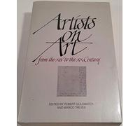 Artists on Art, from the XIV to the XX Century.