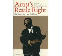 Artist's Resale Right. Old Issues and New Problems - [Umberto Allemandi]