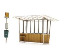 Artitec 387.455 Fermata dell'autobus anni 70/90 HO 1:87