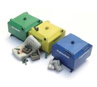 ARTITEC 387.458 - Contenitori per il riciclaggio di vetro e carta HO 1:87