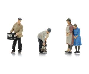 Artitec 5870050 venditori di latte con clienti HO 1:87