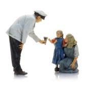 Artitec 5870101 Gelataio con mamma e bambino HO 1:87