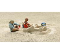 Artitec 5870103 Bambini con castello di sabbia HO 1:87