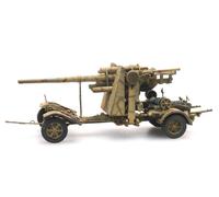 Artitec 6870071 - 1/87 / H0 WWII DT. 8,8CM Flak 18 - Camouflage - Nuovo