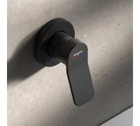 Artiviana Allegro rubinetto doccia per 1 uscita, incluso corpo incasso, R07CA010NE, Allegro nero opaco [Rubinetteria Bagno > Rubinetteria Doccia]