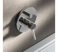 Artiviana Allegro rubinetto vasca/doccia per 2 uscite, con maniglia sottile, incluso corpo incasso, R97BA010CR, Allegro cromo [Rubinetteria Bagno > Rubinetteria Doccia]