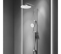 Artiviana Allegro sistema doccia per rubinetteria esterna o da incasso, R0725AA0CR, Allegro cromo [Rubinetteria Bagno > Colonne Doccia]