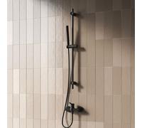 Artiviana set doccetta con rubinetteria, set doccia, doccetta con 1 tipo di getto, R97CA000NE+R0901FB0NE, Allegro; Puro nero opaco [Rubinetteria Bagno > Rubinetteria Doccia]