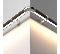 Artiz Corrimano A LED Per Scale Interne, Corrimano A Parete, Ringhiere Tubolari Per Scale, Corridoi, Corridoi, Ville, Maniglioni Da Parete(Wood grain,2m/6.6ft)