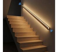 Artiz Corrimano Per Scale A LED Con Sensori, Corrimano Per Scale Interne A Parete Lampada Da Parete Lunga In Alluminio Per Corridoio E Terrazza Di Ville(1.5m/4.92ft)