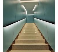 Artiz Corrimano Per Scale Con Luce LED, Corrimano A Parete, Barra Di Sostegno In Alluminio Con Luce, Lampade Da Parete Per Corridoio(nero,0.8m/2.62ft)