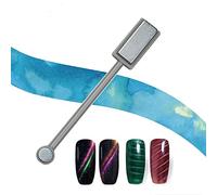Artlalic double-head Magnet stick Wand per occhio di gatto gel Polish 3D Magic nail art manicure Tool