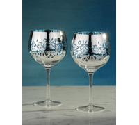 Artland Set di bicchieri da gin in filigrana Artland 2 one blu