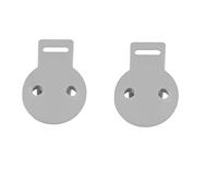 ARTLATU 7 pezzi clip ciuccio in silicone, clip per ciuccio, clip per ciuccio in silicone, clip per ciuccio in silicone per fare accessori giocattolo