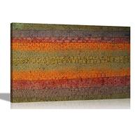 Artley Prints - Alberi vivaio di Paul Klee su tela stampe artistiche da parete l casa, soggiorno, camera da letto Decor l Espressionismo immagini extra large 101 x 76 cm (40 x 30 pollici)
