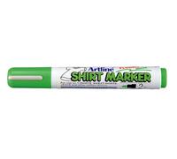 Artline 2 Marker mm Bullet Tip-Tampone di inchiostro pigmentato, colore: verde fluorescente, confezione da 4 pezzi