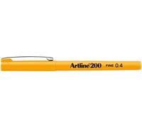 Artline 200 giallo disegno tecnico fineliner penne - Confezione da 12