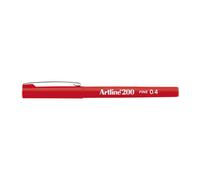 Artline 200 Penna Fineliner 0.4mm Inchiostro Resistente A Sbavature - 12 Pezzi
