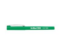 Artline 200 Penna Fineliner 0.4mm Inchiostro Resistente A Sbavature - 12 Pezzi