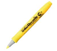 Artline 94005 Marcatore Decorite Punta Tonda, Giallo, 1.0 Mm