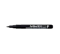'Artline Confezione da 6 pennarelli"853 punta fine 0,5 mm nero