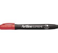 'Artline Confezione da 6 pennarelli"Supreme epf-700 permanente indelebile punta conica 1 mm rosso