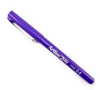 Artline EK200 Pennarelli Fineliner Viola Per Disegno Tecnico Extra Fine 12 Pezzi