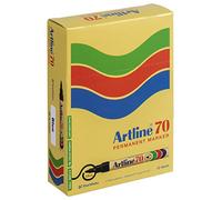 Artline EK70 1.5 mm pennarelli indelebili con punta a proiettile, colore blu