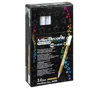 Artline - Pennarello"Decorite", 3,0 mm, per cartoncino, vetro, metallo e plastica Metallic Blue