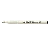 'Artline Set di 3 penne feltro"210 permanente indelebile punta 0,6 mm Nero